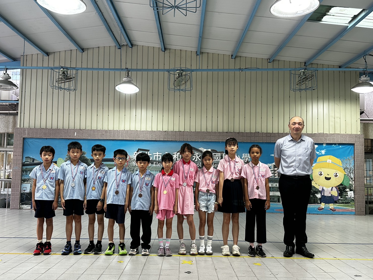 (two)「104週年校慶100公尺個人賽」三年級組