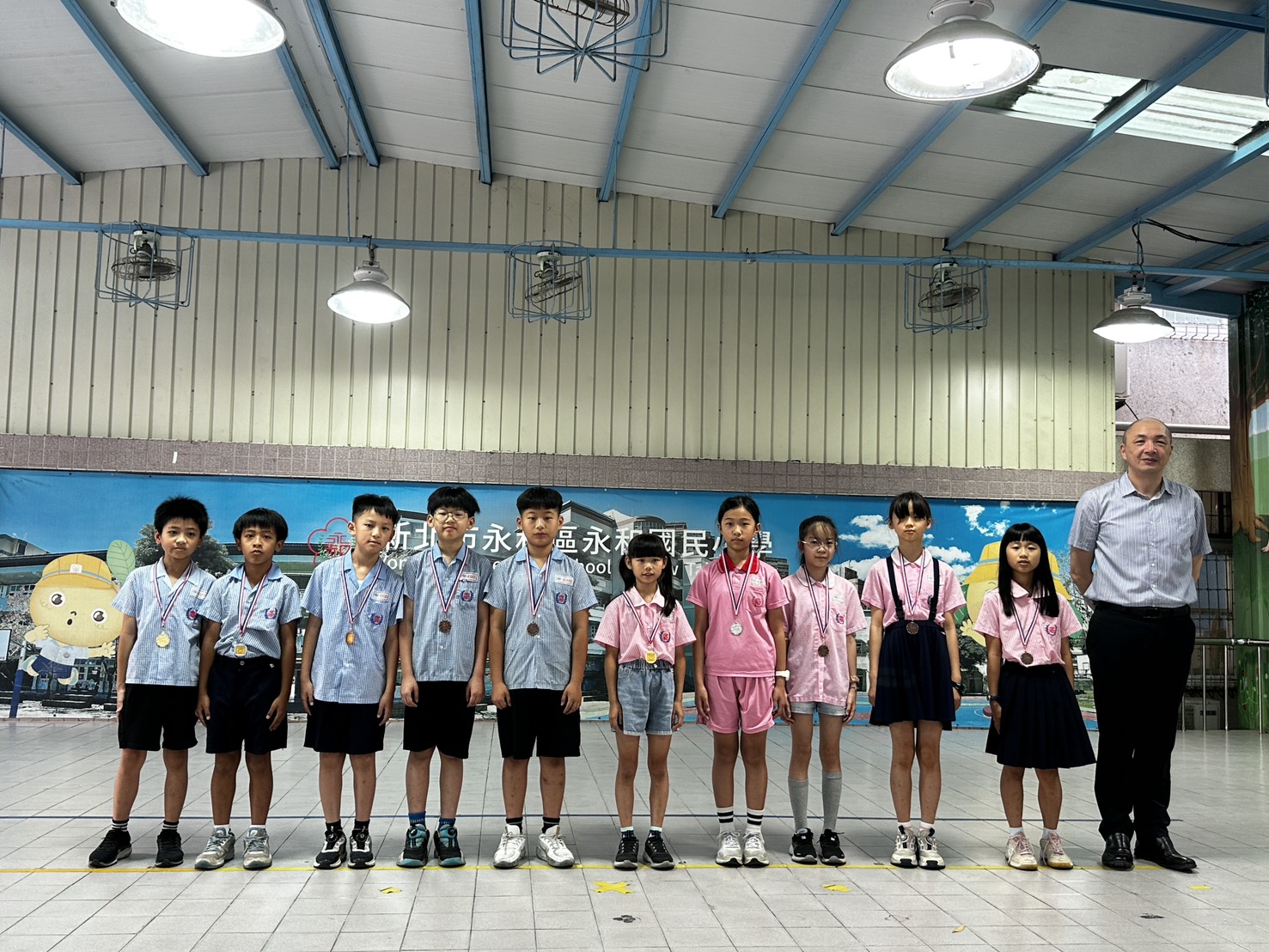 「104週年校慶100公尺個人賽」 四年級組