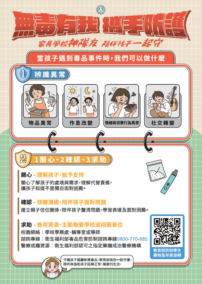 無毒有我攜手防護